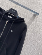 CELINE 25S WIDE-LEG PANTS HOODIE SET 0136