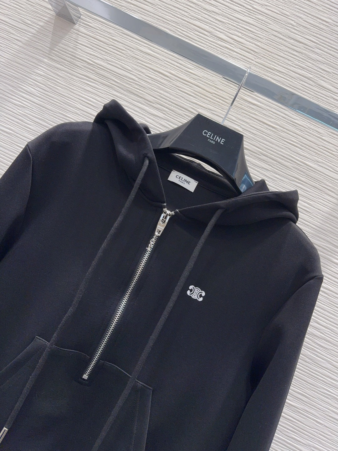 CELINE 25S WIDE-LEG PANTS HOODIE SET 0136