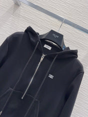 CELINE 25S WIDE-LEG PANTS HOODIE SET 0136