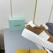 TOM FORD 26S SNEAKER HOGAN IN BROWN AND WHITE SUEDE