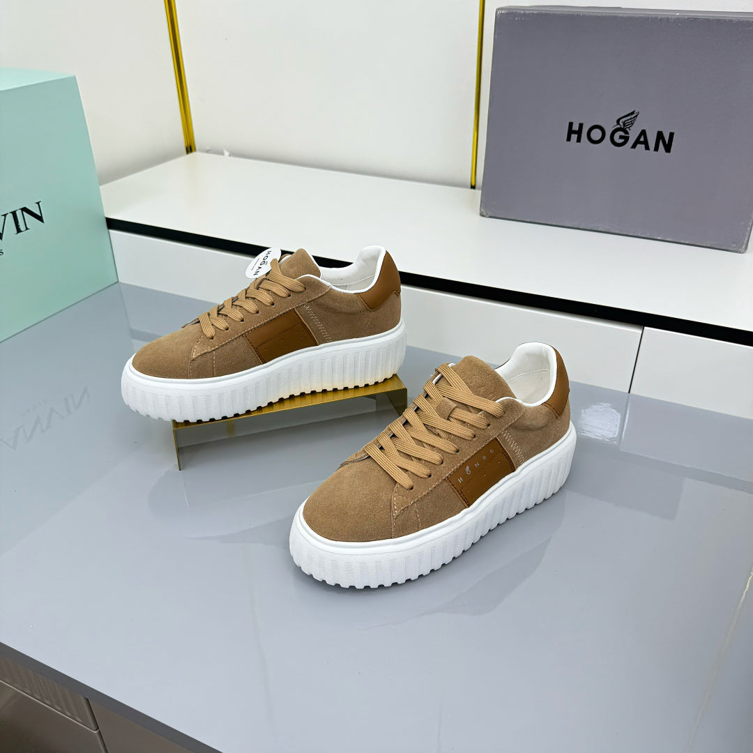 TOM FORD 26S SNEAKER HOGAN IN BROWN SUEDE