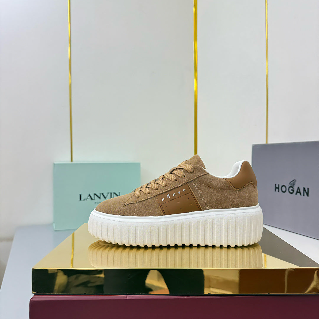 TOM FORD 26S SNEAKER HOGAN IN BROWN SUEDE