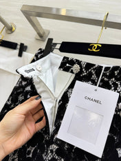 CHANEL 26S LACE FLARED PANTS STYLE 1026