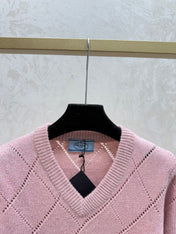 PRADA 25S V-NECK SWEATER 576