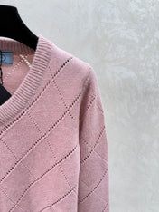 PRADA 25S V-NECK SWEATER 576