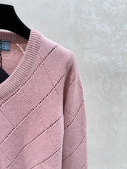 PRADA 25S V-NECK SWEATER 576