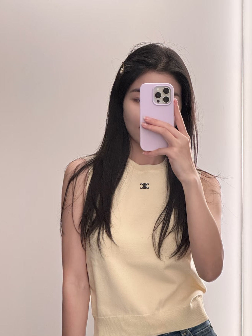 CELINE 26S SLEEVELESS TOP 811159