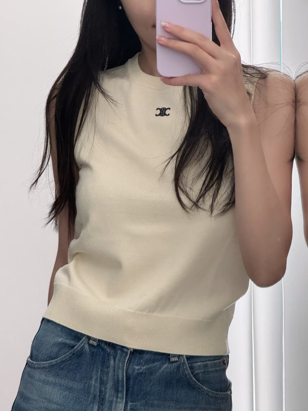 CELINE 26S SLEEVELESS TOP 811159