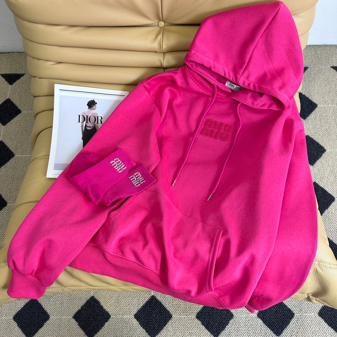 MIUMIU HOODIE AND SOCKS SET STYLE 477