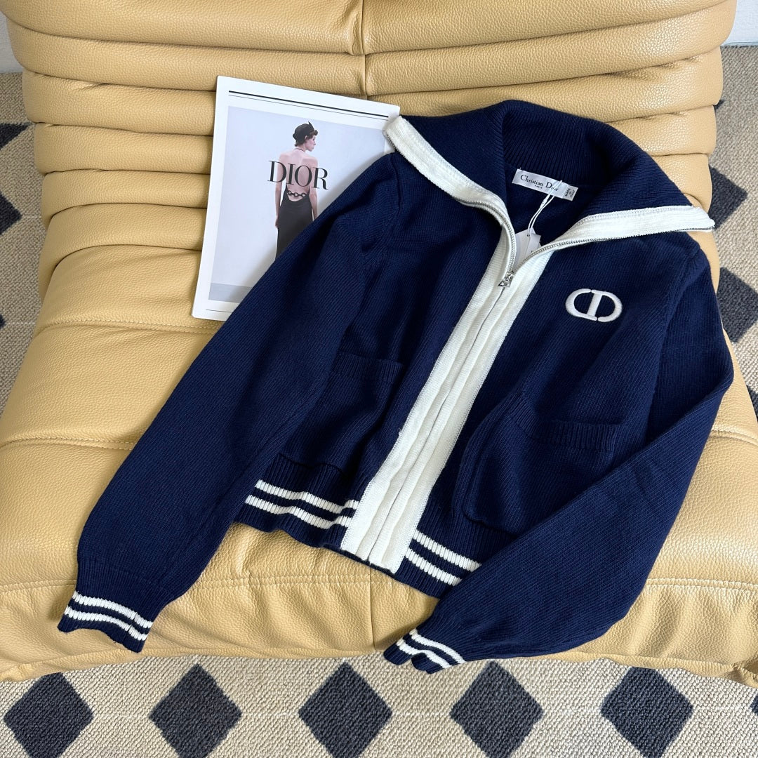 DIOR 25S HOODED FLEECE JACKET STYLE 119
