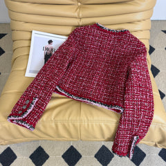 CHANEL 25S TWEED COAT 287