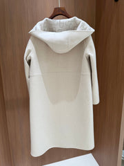 HERMES 25S CASHMERE COAT 195
