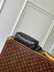 TROCADERO BAG 20 IN BLACK MONOGRAM ECLIPSE CANVAS
