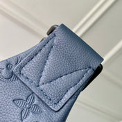 RUSH BUMBAG 30 IN DARK BLUE MONOGRAM SHADOW CALFSKIN