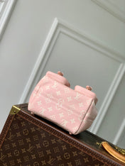 BACKUP BACKPACK 22 IN LIGHT PINK MONOGRAM EMPREINTE LEATHER