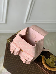 BACKUP BACKPACK 22 IN LIGHT PINK MONOGRAM EMPREINTE LEATHER