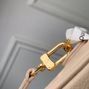 MINI BUMBAG 17 IN NUDE PINK EMBOSSED MONOGRAM EMPREINTE CALFSKIN