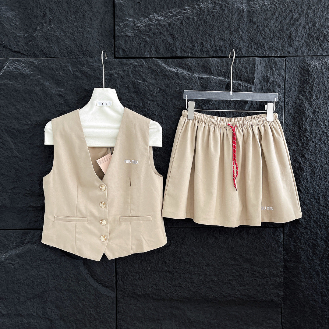 SET MIU MAILLARD BLAZER AND MINI SKIRT 265863