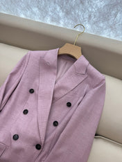 MAX MARA 25S SET VEST BLAZER 011