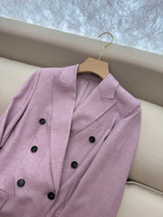 MAX MARA 25S SET VEST BLAZER 011