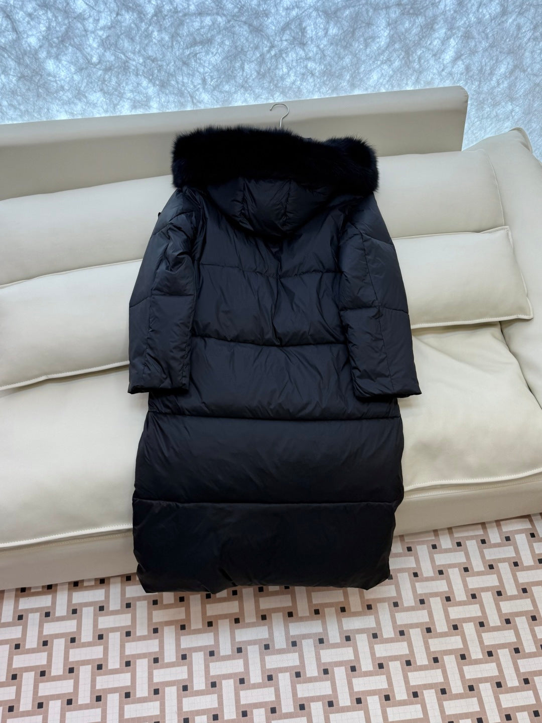 PRADA 25S LONG PUFFER JACKET 521