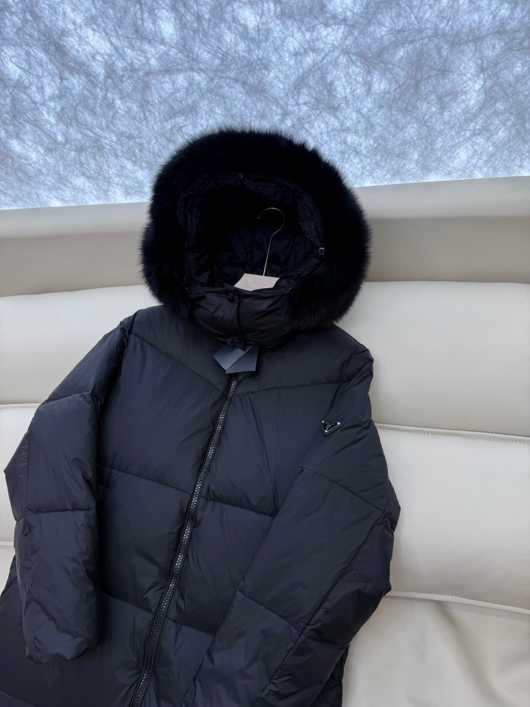 PRADA 25S LONG PUFFER JACKET 521