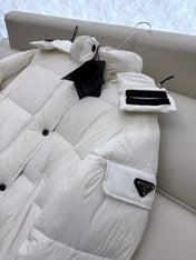 PRADA 25S LONG PUFFER JACKET 520