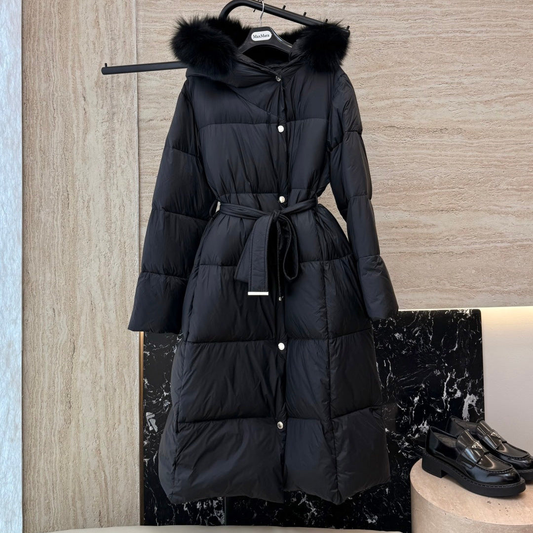 MAX MARA 25S LONG DOWN COAT 211