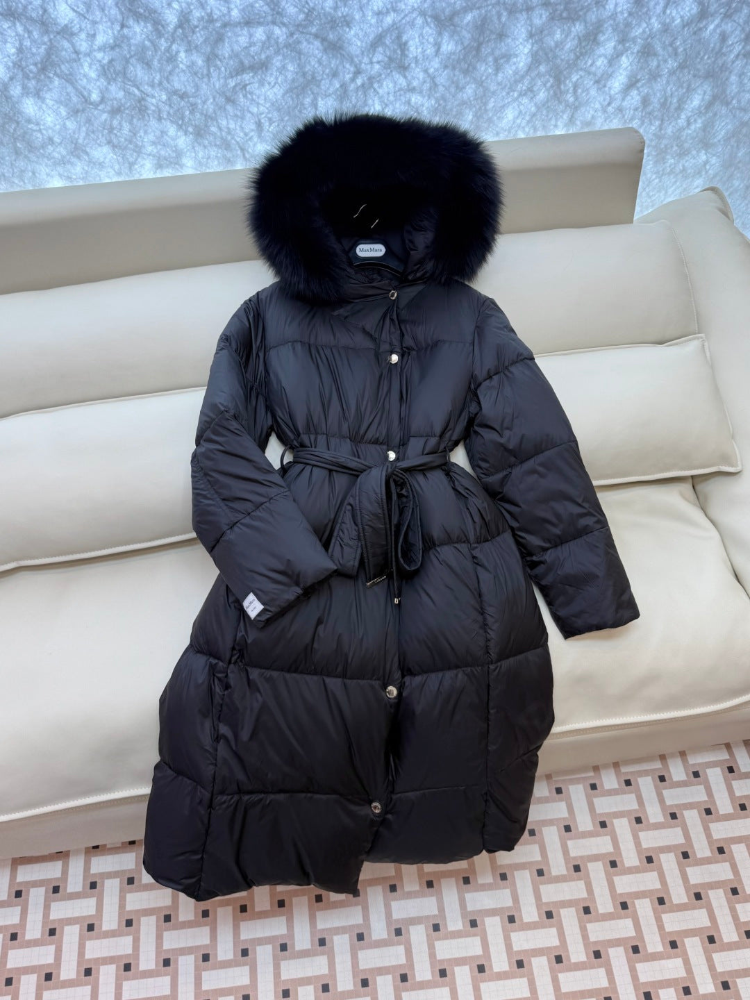 MAX MARA 25S LONG DOWN COAT 211