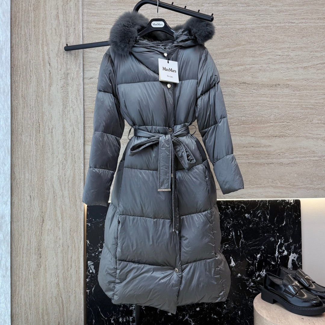 MAX MARA 25S LONG DOWN COAT 209