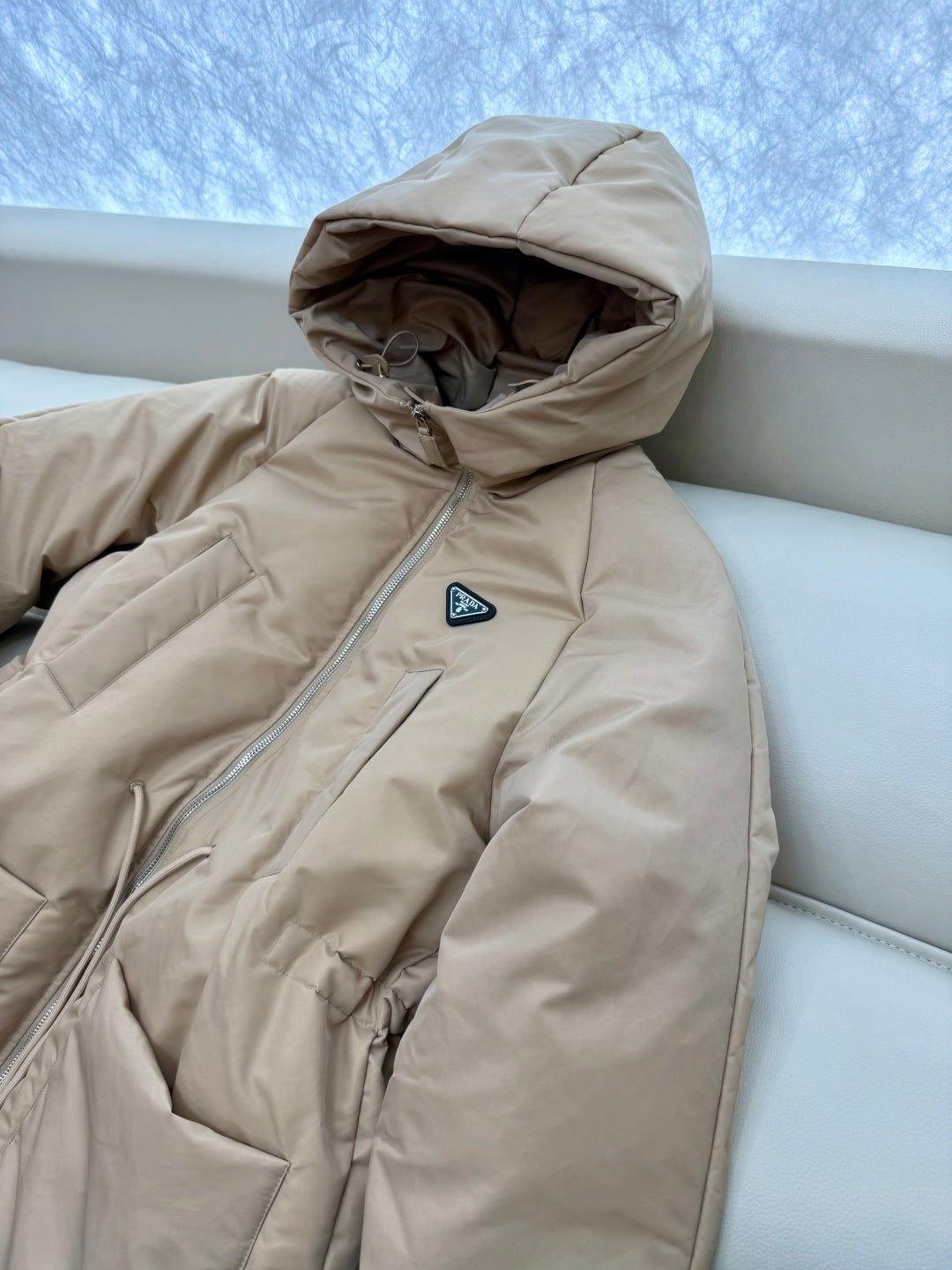 PRADA 25S LONG PUFFER JACKET 539
