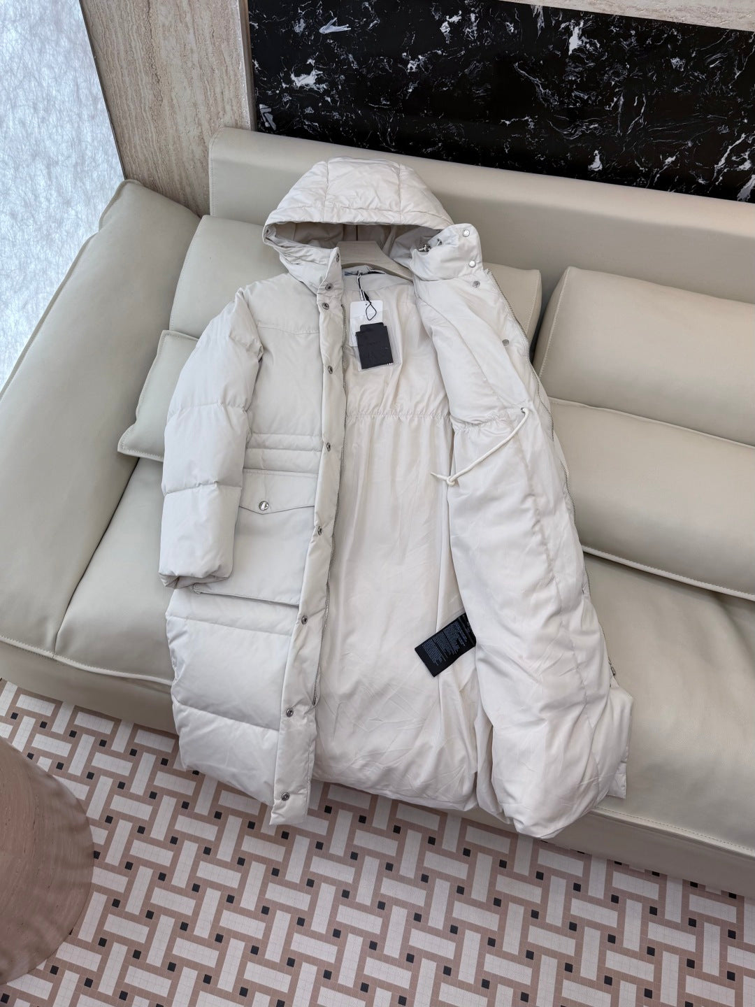 PRADA 25S LONG PUFFER JACKET 540