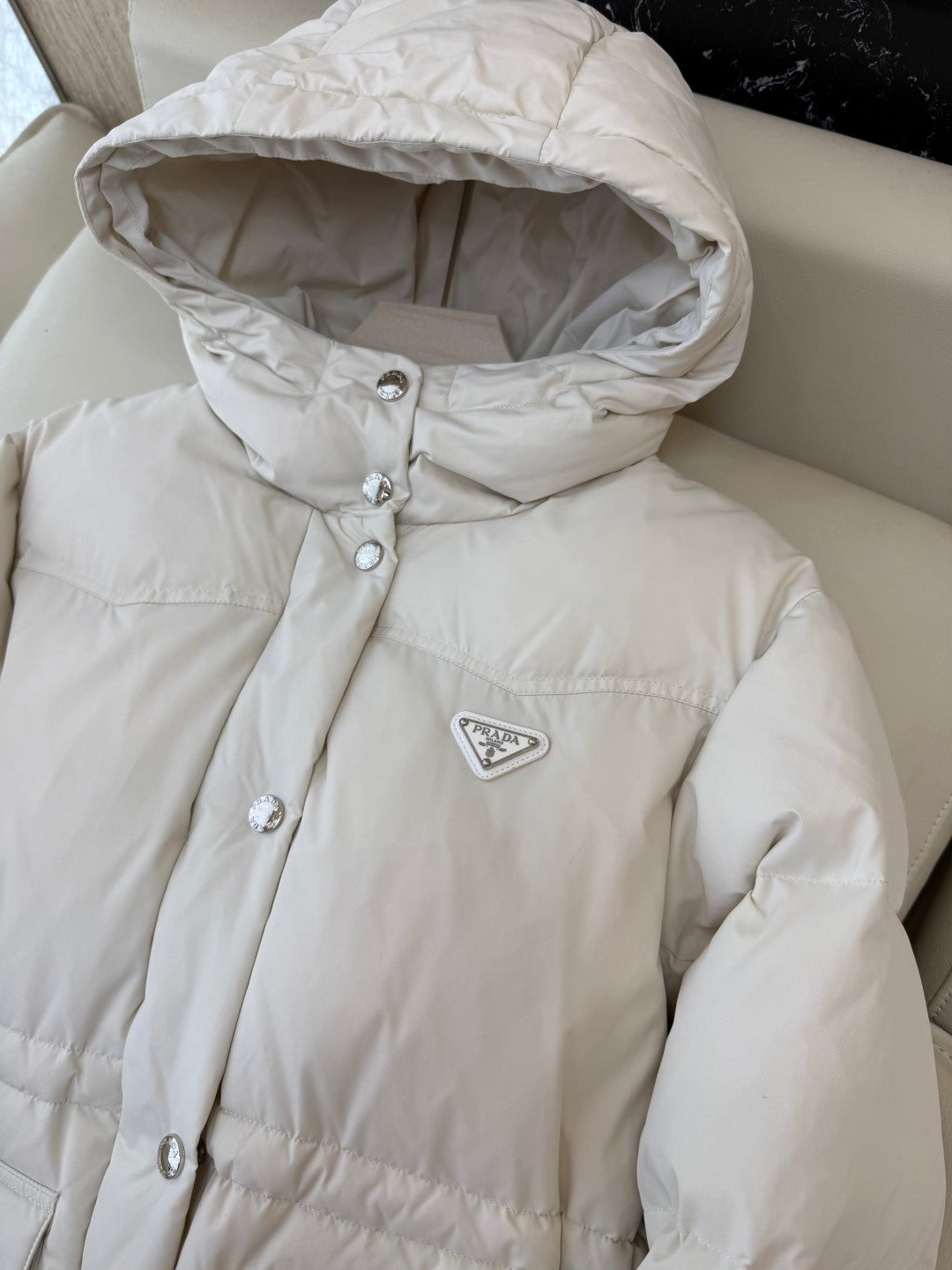 PRADA 25S LONG PUFFER JACKET 540
