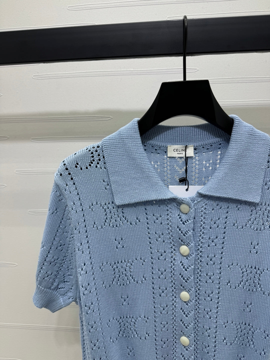 CELINE 25S POLO NECK CARDIGAN 264101