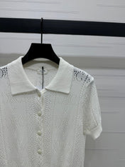 CELINE 25S POLO NECK CARDIGAN 264100