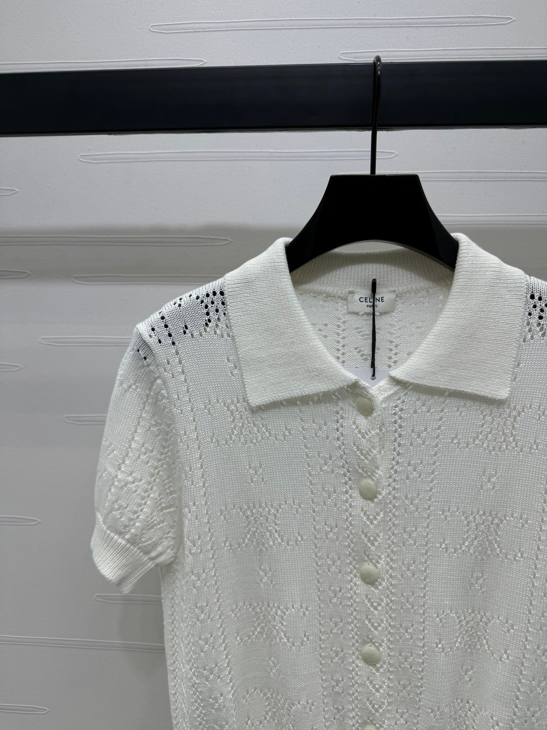 CELINE 25S POLO NECK CARDIGAN 264100