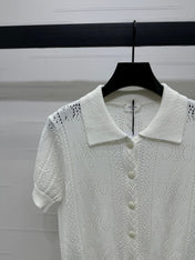 CELINE 25S POLO NECK CARDIGAN 264100