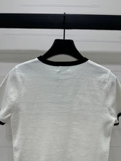CELINE SHORT SLEEVE SWEATER 269457