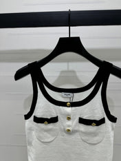 CELINE KNIT SPAGHETTI STRAP TOP 269456