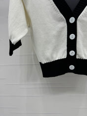 PRADA SHORT-SLEEVE KNIT TOP 269463