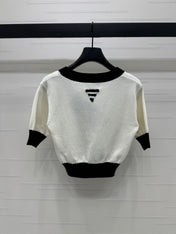PRADA SHORT-SLEEVE KNIT TOP 269463