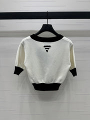 PRADA SHORT-SLEEVE KNIT TOP 269463