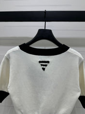 PRADA SHORT-SLEEVE KNIT TOP 269463