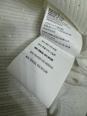 PRADA SEQUIN-EMBELLISHED V-NECK KNIT TANK BLAZER 274810