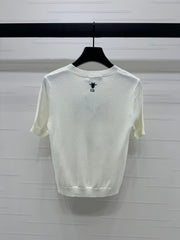 DIOR 25S MISS KNIT SHORT SLEEVE TOP 264242