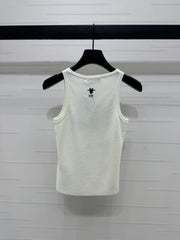 DIOR 25S MISS LETTER KNITTED TANK TOP 264241