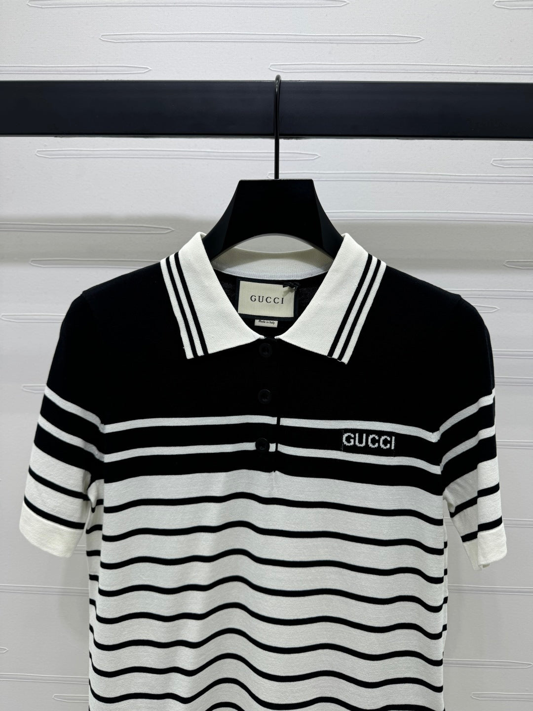 Gucci 25 Polo T-Shirt Tencel with Wool 233492