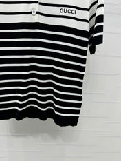 Gucci 25 Polo T-Shirt Tencel with Wool 233492