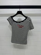 Prada 25 One-Shoulder Top Wool 233511