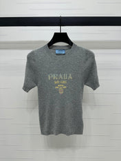 Prada 25 T-Shirt Wool with Acrylic 233531